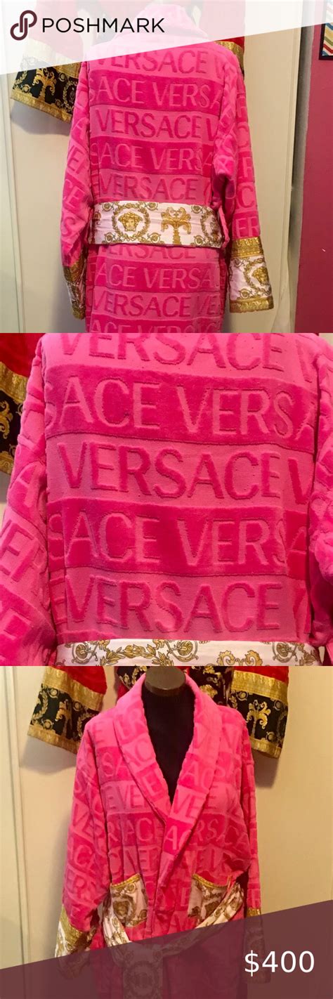 versace pink robe replica|versace knockoff robe.